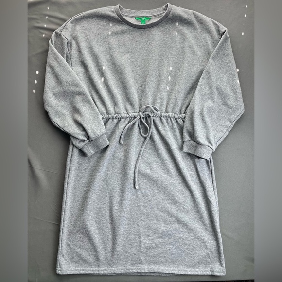 Dip Drawstring Waist Crew Neck Dress size M - Picture 1 of 9